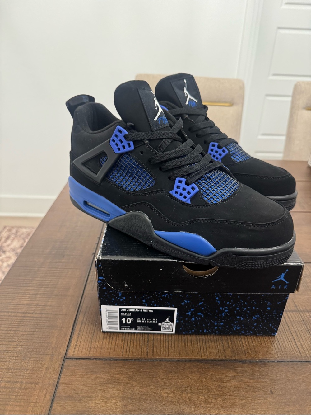 Jordan 4 - Blue Thunder